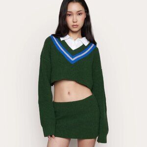 Guizio X Champion Varsity Knit Pullover